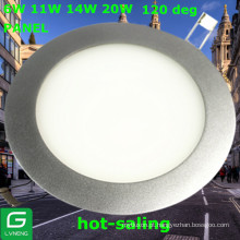 Mais popular downlight de luz de painel 6w 11w 14w 20w